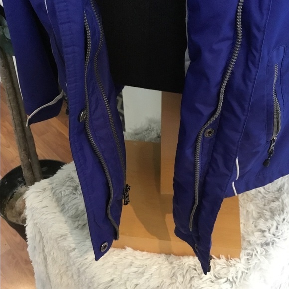 St Johns Bay active winter coat L blue black white - Picture 3 of 16